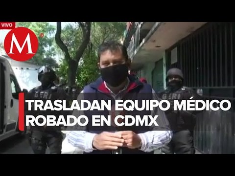 Recuperan equipos de hemodiálisis robados en la CdMx