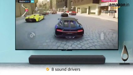 Mi Soundbar with 8 Speaker Drivers (Black)