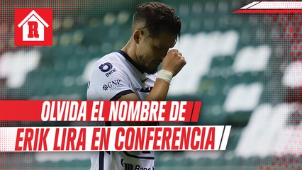 Nicolás Freire olvida el nombre de Erik Lira en plena conferencia