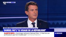 Manuel Valls sur l'hommage à Samuel Paty: 