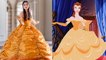 Viral cosplayer recreates iconic movie looks like Belle from "Beauty and the beast" and Effie from "The Hunger Games"