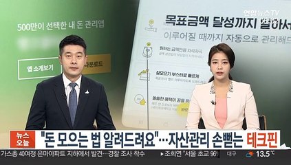 "돈 모으는 법 알려드려요"…자산관리 손 뻗는 테크핀