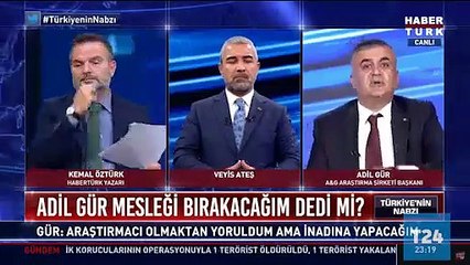 Kemal Öztürk ve Adil Gür canlı yayında karşı karşıya geldi: "Artık değneğimi elime aldım herkes haddini bilecek"
