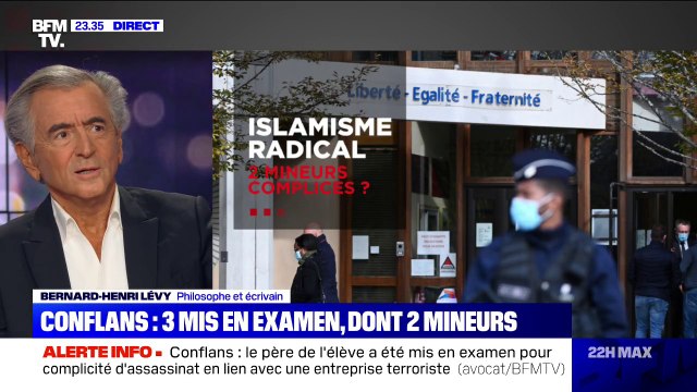 Bernard-Henri Lévy sur Conflans: Les loups chassent en meute, ils ne sont jamais solitaires