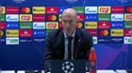 Groupe B - Zidane : "Il va falloir relever la tête"