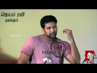 Jayam Ravi Talks about Ameer and Aadhi Bhagavan
