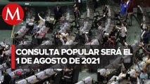 Diputados alistan convocatoria a consulta sobre juicio a actores políticos