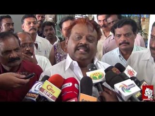 Two leaves symbol on small buses - Vijayakanth's response