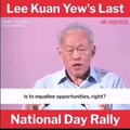 Lee Kuan Yew's last words