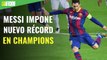 ¡Nuevo récord de Messi! Anota en 16 temporadas seguidas en la Champions