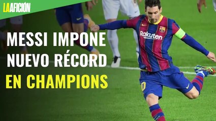 ¡Nuevo récord de Messi! Anota en 16 temporadas seguidas en la Champions