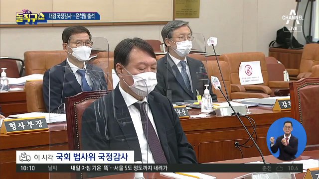 대검 국정감사 윤석열 출석…“부정부패 엄정 대응”
