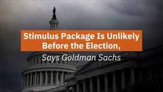 Goldman Sachs On Stimulus