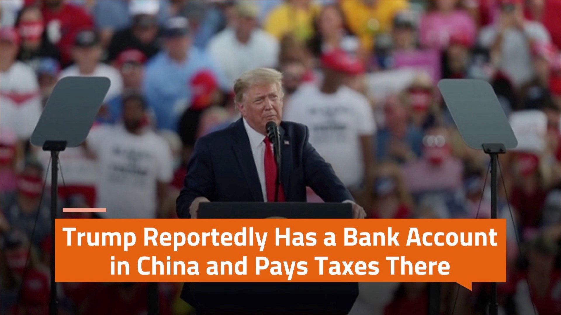 ⁣Trump In China