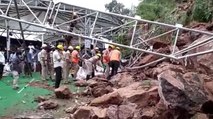 Landslide at Kanaka Durga temple in Vijayawada