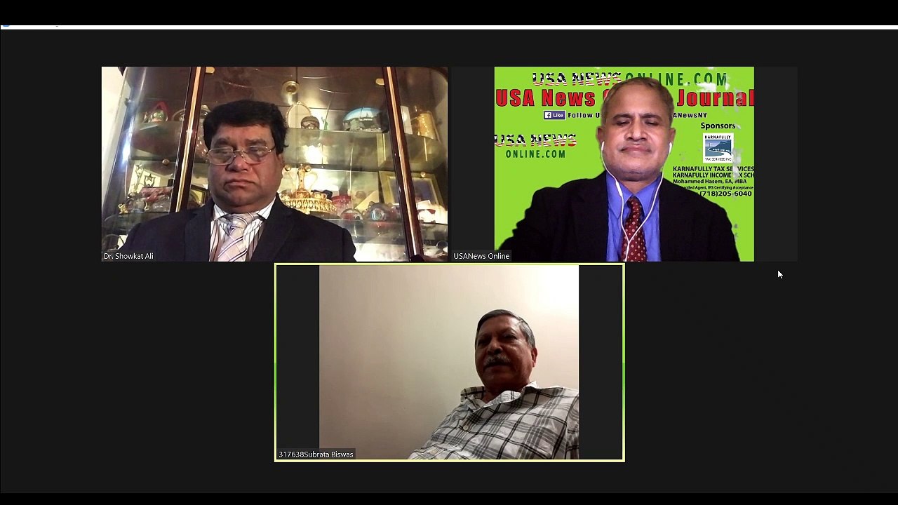 আমেরিকা প্রবাসী সুশীল সমাজের দৃষ্টিতে এগিয়ে যাওয়া বাংলাদেশ
