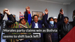 Morales party claims win as Bolivia seems to shift back left, and other top stories in general news from October 22, 2020.