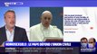 Le message fort du pape François défendant l'union civile pour les homosexuels