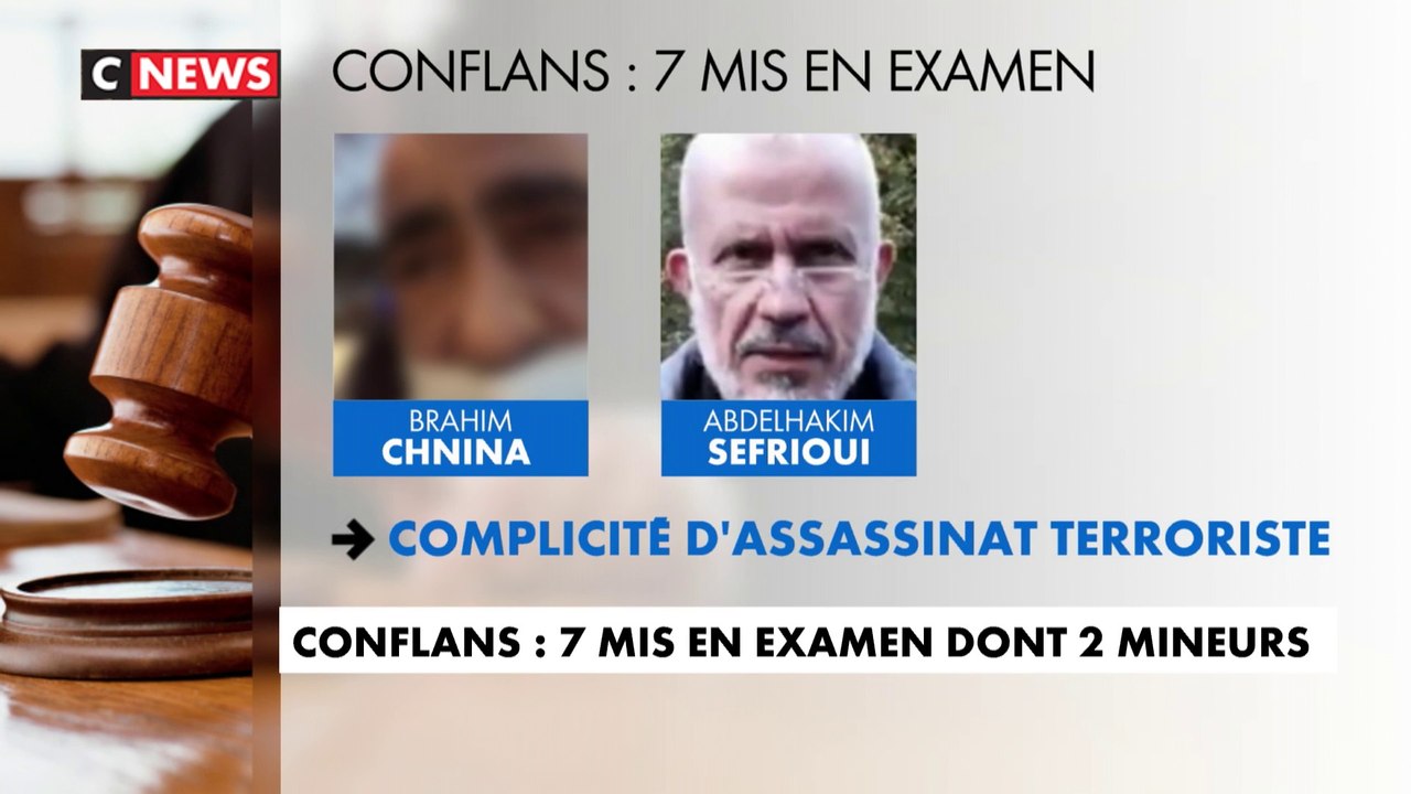 Assassinat de Samuel Paty : sept personnes mises en examen