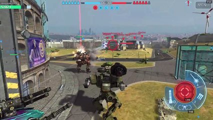 War Robots PC Gameplay - Suppressive Fire of Molot and Saved by the Bell