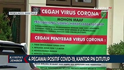 4 Pegawai Positif Covid-19, Kantor PN Ditutup