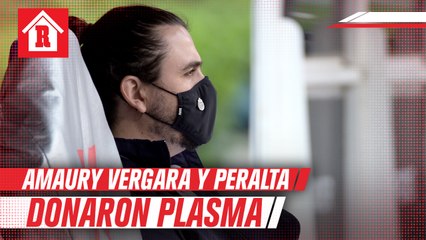 Amaury Vergara y Oribe Peralta donaron plasma para la lucha vs Covid-19