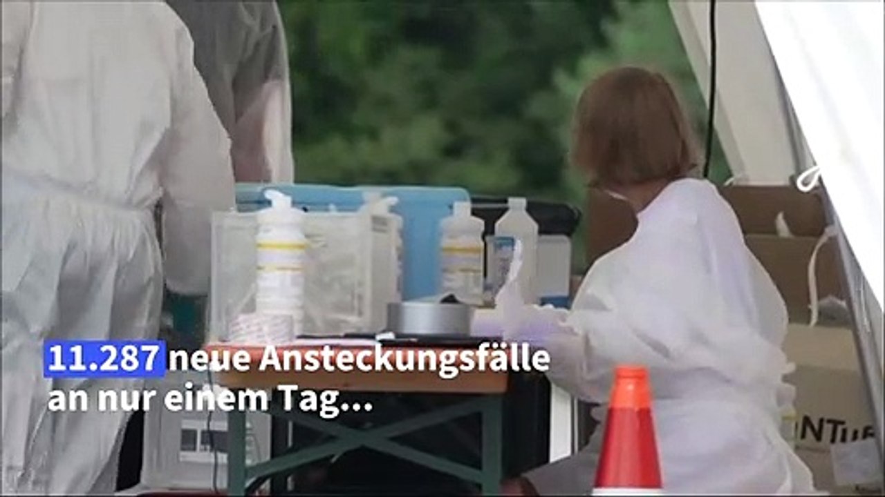 Rekord: mehr als 10.000 Corona-Neuinfektionen in Deutschland