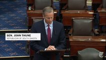 Senators Debate Virus Relief Package