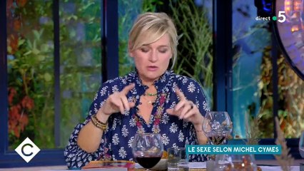 Anne-Elisabeth Lemoine parle de son mari dans "C à vous", sur France 5