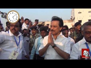 BEHIND THE SCENES - DMK public meeting | Election Fever