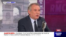 Pour François Bayrou, la mort de Samuel Paty 