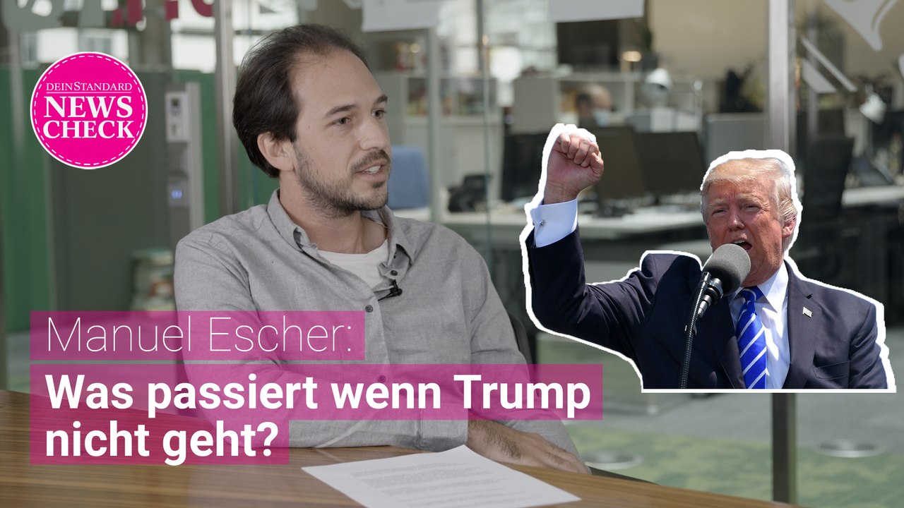 Manuel Escher: 'Trumps Präsidentschaft war eine Probe für die Demokratie'