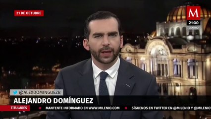 Milenio Noticias, con Alejandro Domínguez, 21 de octubre de 2020