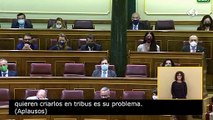 Abascal a las diputadas de Unidas Podemos: 