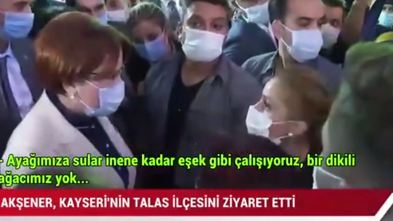 Akşener, vatandaşın 'Seni Cumhurbaşkanı yapacağız ...
