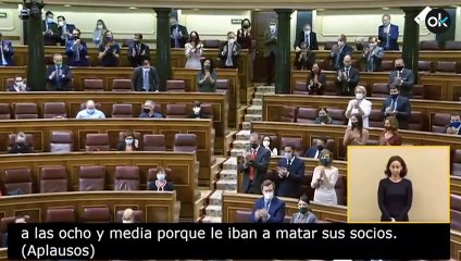 Abascal a Podemos: "Yo he levantado la persiana a las 8 de la mañana entre las amenazas de ETA"