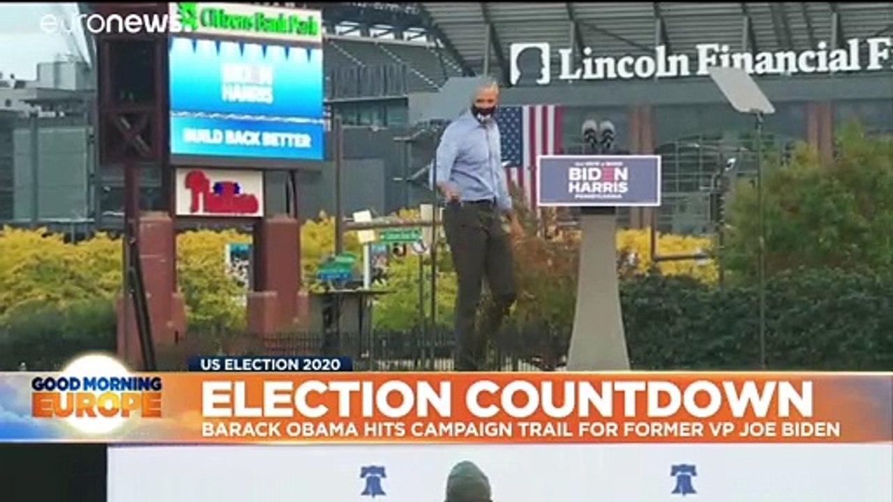 Barack Obama blasts Donald Trump’s record in Biden campaign pitch