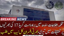 NAB summons govt officers directly appointed to Sindh info department
