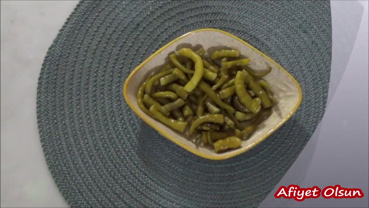 Acı Sivri Biber Turşusu