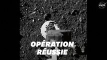 La Nasa publie des images de la sonde Osiris-Rex lors de son contact avec l'astéroïde Bennu