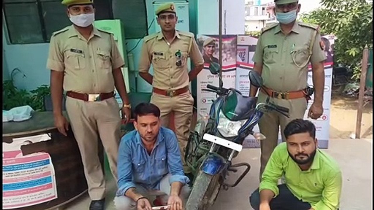 बकेवर थाना पुलिस ने मुखबिर की सूचना पर टॉप 10, 2 अपराधियों को जेल भेजा