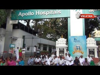 TN CM Jayalalitha hospitalised, AIADMK functionaries gather at hospital