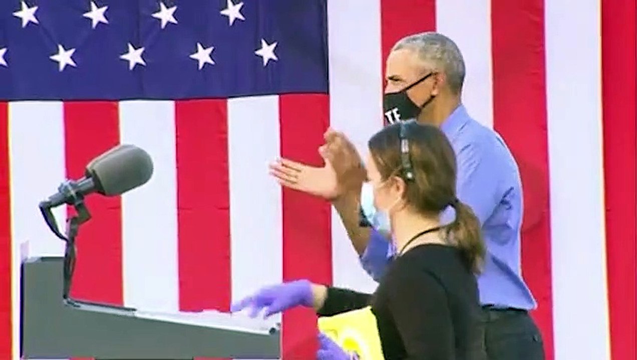 Obama reaparece para atacar a Trump y pide el voto para Biden