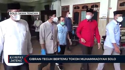 Gibran-Teguh Bertemu Tokoh Muhammadiyah Solo