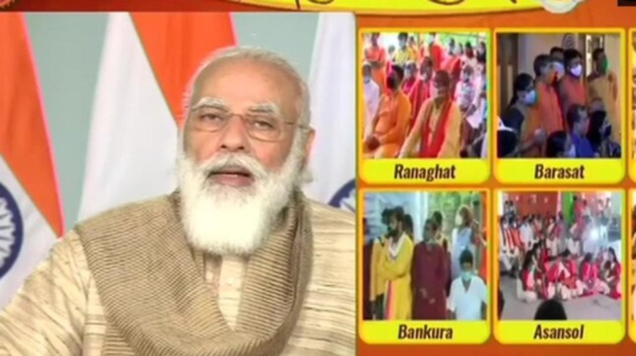 Watch | PM Modi inaugurates Durga Puja event in Kolkata via video conference, talks about women empowerment