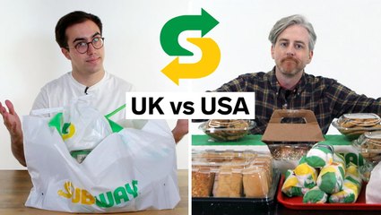 Download Video: Every difference between UK and US Subway including portion sizes, calories, and exclusive items