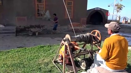 Geleneksel Van evlerinde kış hazırlığı başladı
