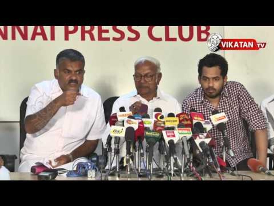 Jallikattu Movement Press Meet | hip hop tamizha,Siva senathipathi PART 3