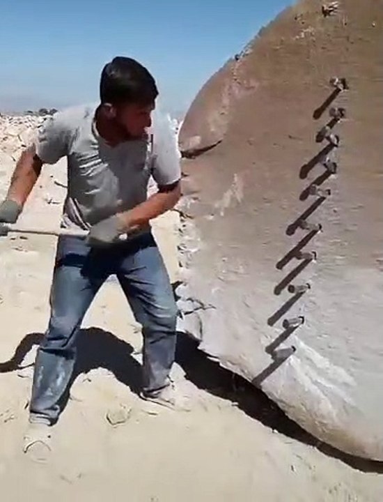Stone cutting technique