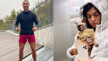 Georgina echa de menos a Cristiano que continúa en cuarentena